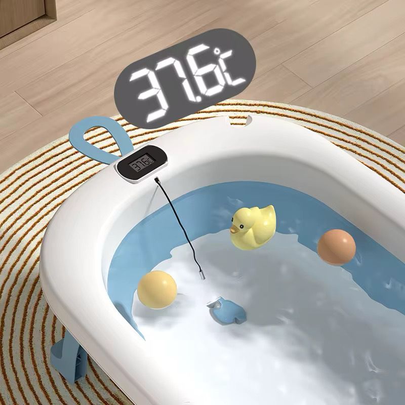 Bañera Bebe Plegable Cojin Termometro - Minha loja