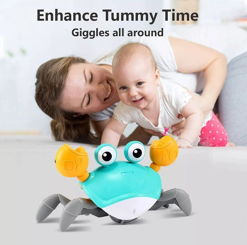 Juguete Interactivo Cangrejo Para Niños - Minha loja