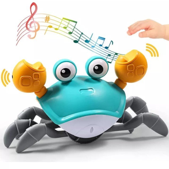 Juguete Interactivo Cangrejo Para Niños - Minha loja