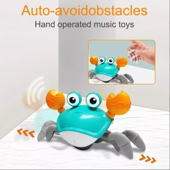 Juguete Interactivo Cangrejo Para Niños - Minha loja