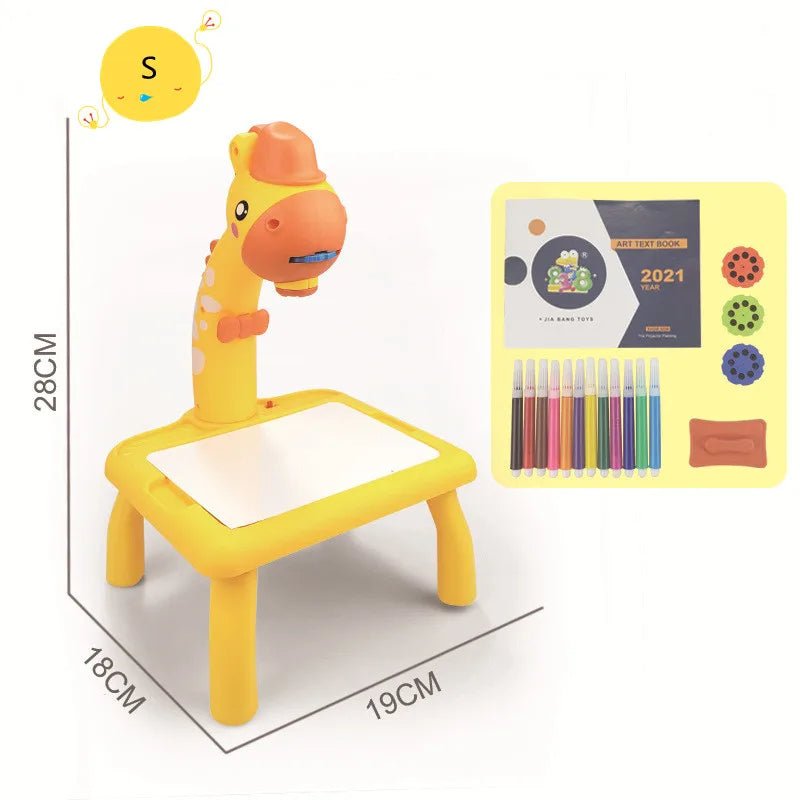 Mesa de Dibujo con Proyector para Niños - Minha loja