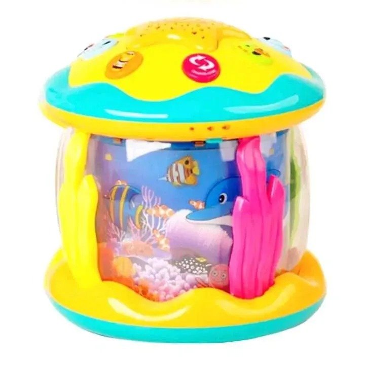 Proyector Giratorio Musical Para Bebe - Minha loja