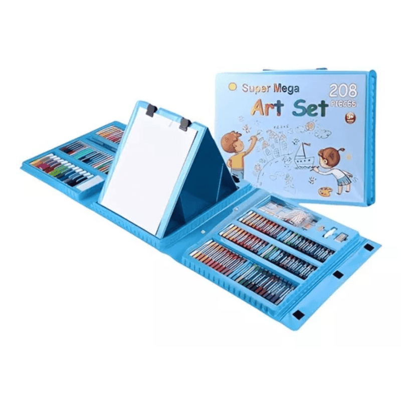 Set Kit Arte Niños 208 Piezas - Minha loja
