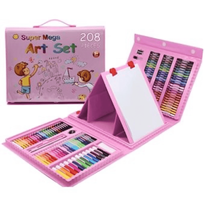 Set Kit Arte Niños 208 Piezas - Minha loja