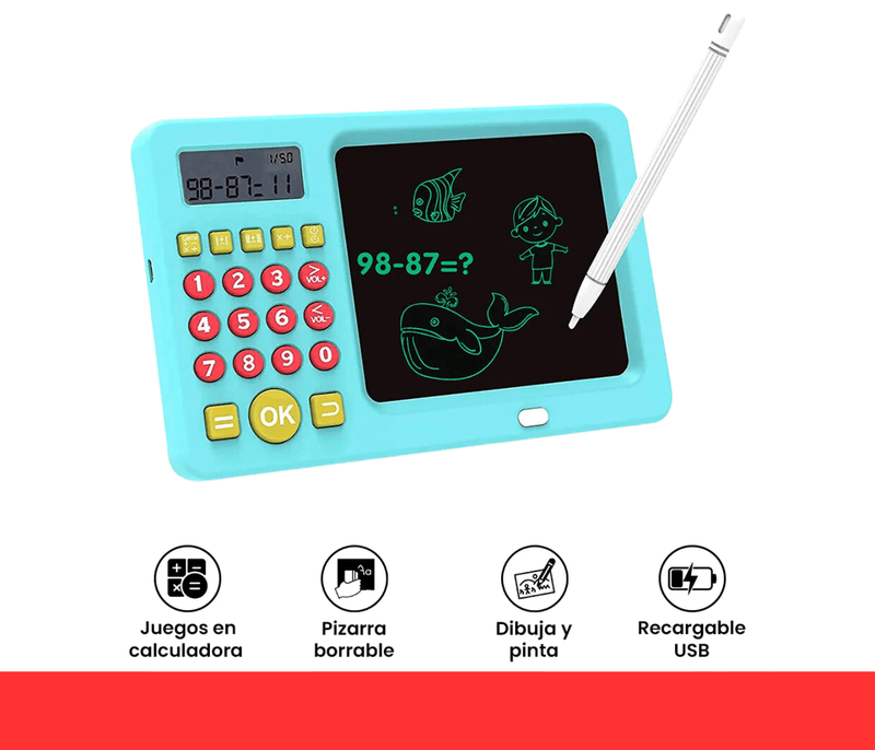 TABLERO MAGICO DE APRENDIZAJE MATEMATICO - Minha loja