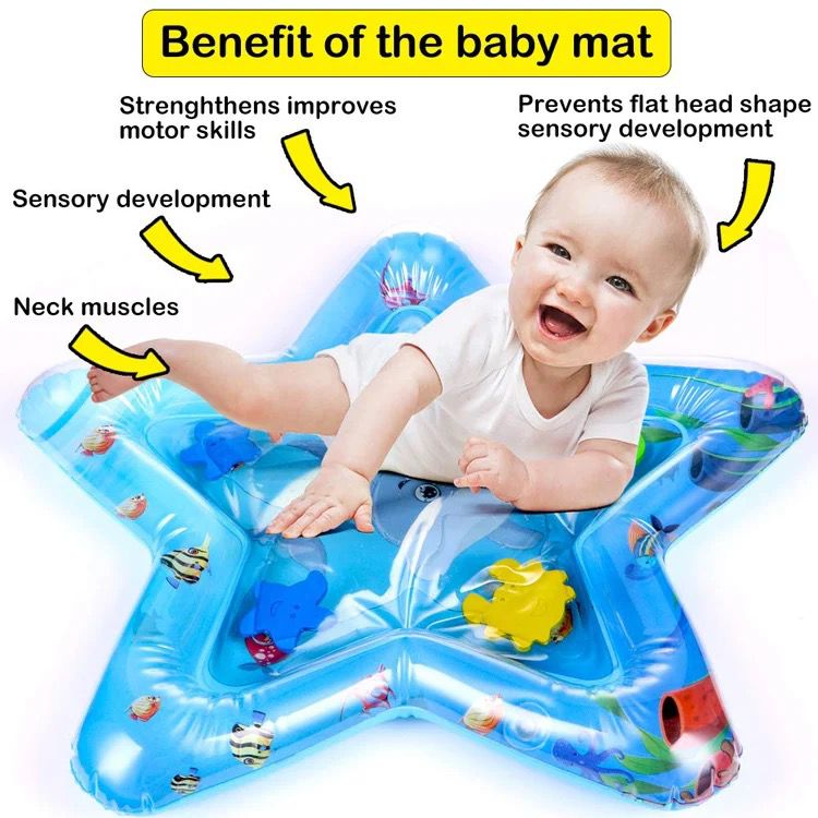 Tapete De Agua Sensorial Para Bebes - Minha loja