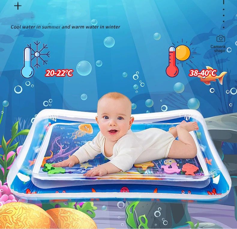 Tapete De Agua Sensorial Para Bebes - Minha loja