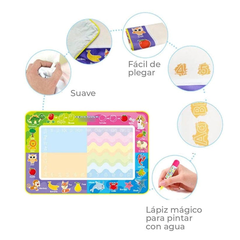Tapete mágico seguro sin tinta… diversión sin ensuciar - Minha loja