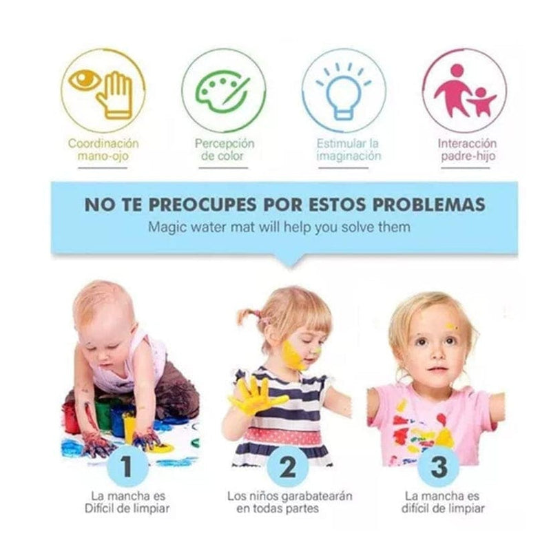 Tapete mágico seguro sin tinta… diversión sin ensuciar - Minha loja